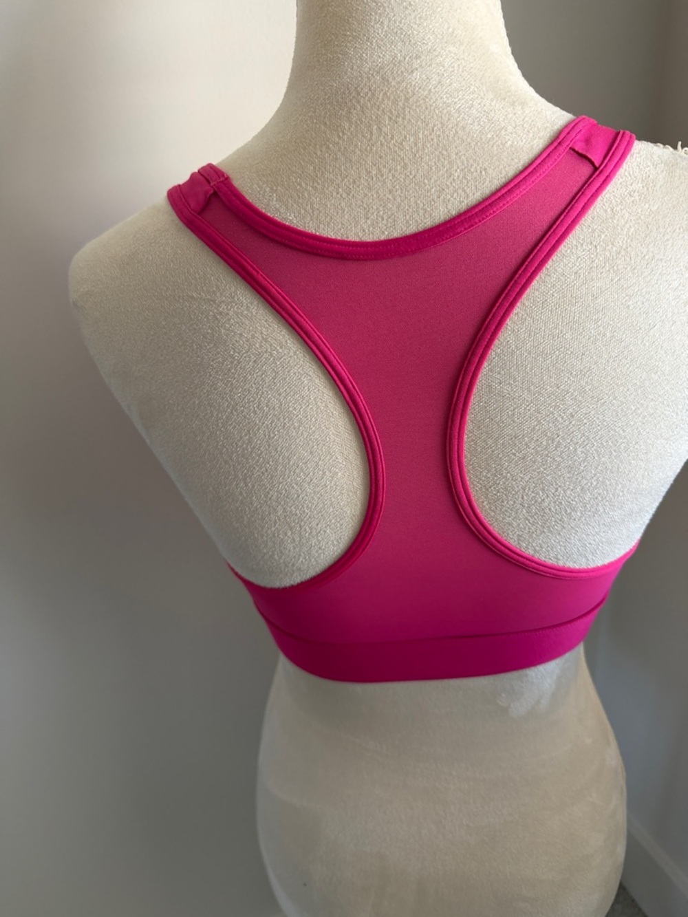 Victoria's Secret Fuchsia Sports Bra with White Logo - Picture 4 of 9